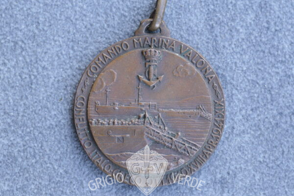 medaglia comando regia marina valona albania grecia