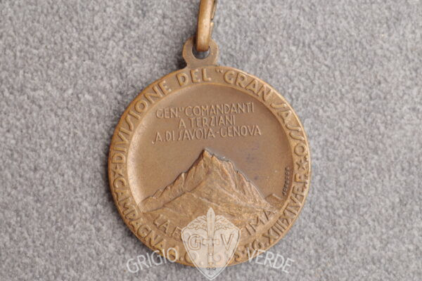 medaglia divisione gran sasso campagna A.O. 1935 retro