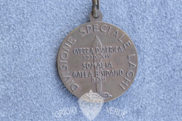 medaglia divisione speciale laghi guerra d'africa coloniale retro