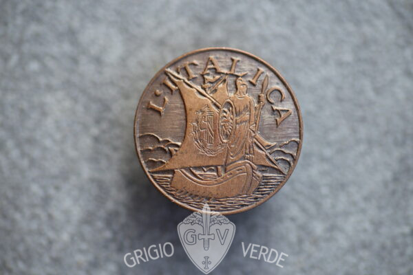 distintivo fascista società di navigazione Italiaca