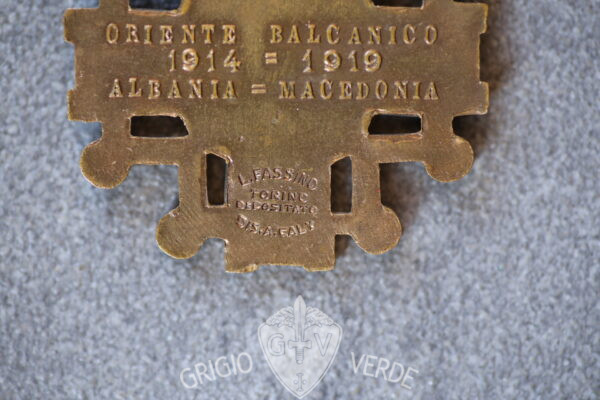 Medaglia oriente balcanico marchio