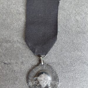 Medaglia divisione camice nere 1° febbraio in argento