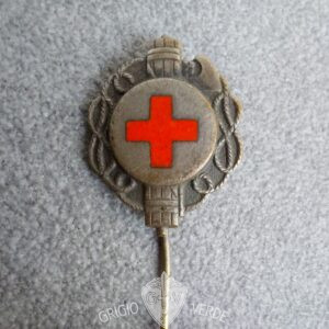 CRI Croce Rossa Italiana distintivo fascio littorio