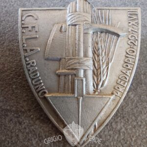 Distintivo Confederazione Fascista Lavoratori Agricoltura predappio 1939