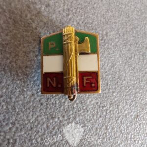 PNF distintivo iscritto al PNF fascista femminile fratelli Lorioli