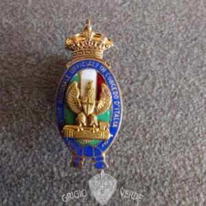 distintivo fascista UNUCI unione nazionale ufficiali in congedo
