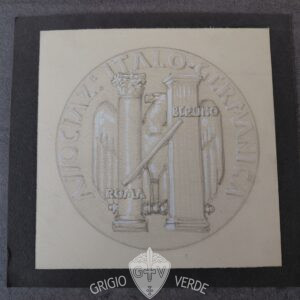 Bozzetto medaglia f.lli Senesi associazione italo germanica 1