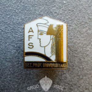Distintivo Associazione Fascista della Scuola Sez. professori Universitari