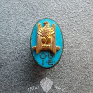 Distintivo fascista OGIE organizzazioni giovanili italiane estero