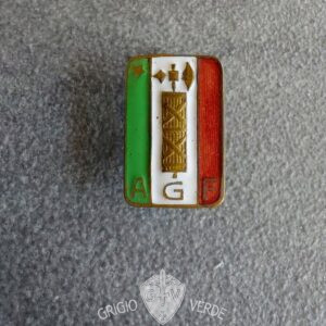 Distintivo fascista AGF Avanguardia Giovanile fascista