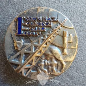 Distintivo Fascista I° convegno Pionieri EIAR