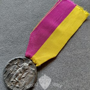 Medaglia Marcia su Roma variante argentata
