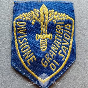 Scudetto da braccio coloniale Divisione Granatieri di Savoia