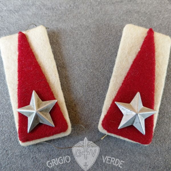 Mostrine 211&deg; divisione costiera Regio Esercito