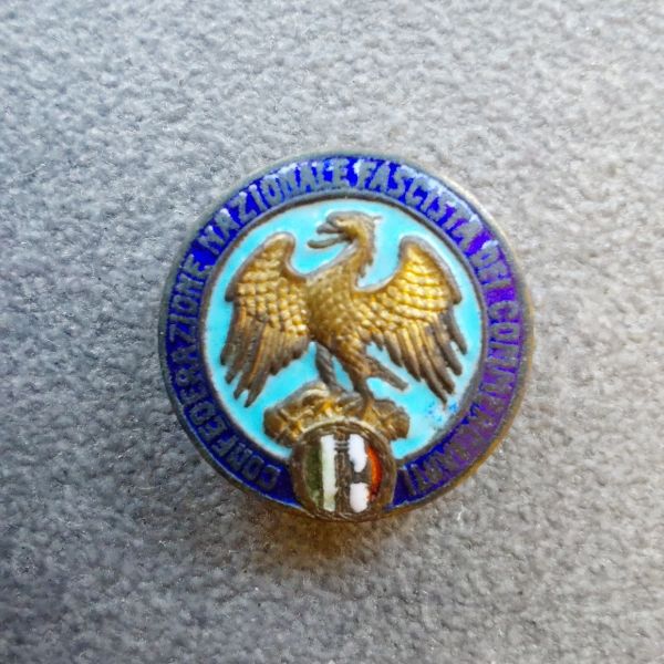Distintivo Confederazione Nazionale Fascista dei Commercianti 2