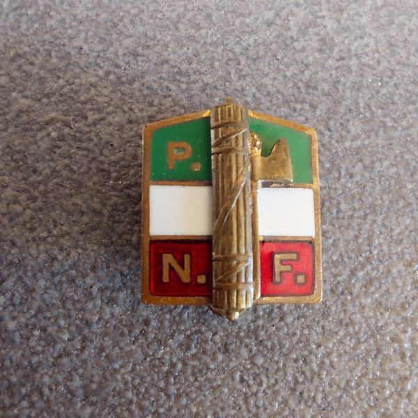 Distintivo Fascista iscritto al partito nazionale fascista PNF Lorioli