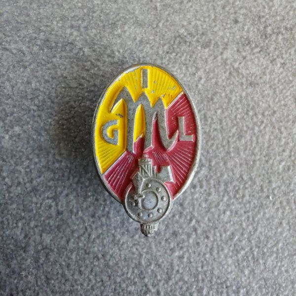 Distintivo Fascista in Zama GIL Giovent&ugrave; Italiana del Littorio Boeri Roma