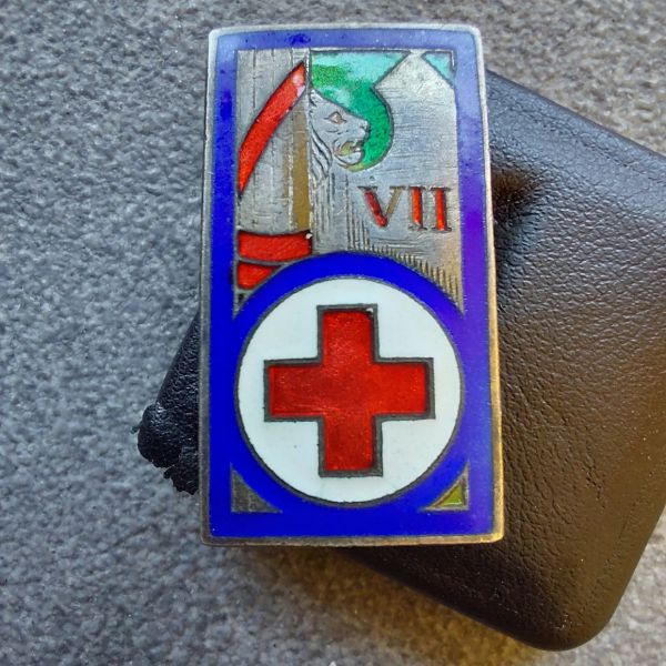 Distintivo Fascista Croce Rossa 1929